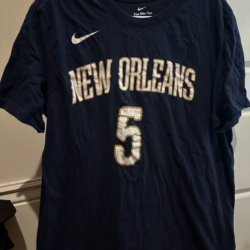 The Nike Tee New Orleans Pelicans Herb Jones Jersey Shirt